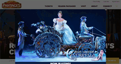 Desktop Screenshot of hollywoodpantages.com